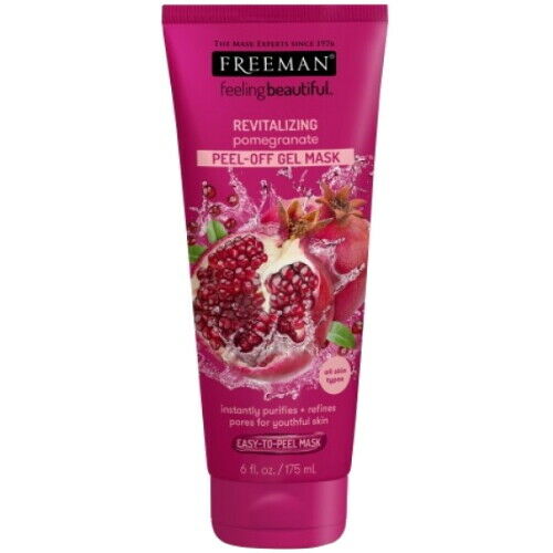 Freeman Peel-off Gel Mask Granatapfel Revitalisierende Maske Große Tube 175ml