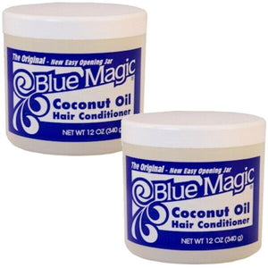 Blue Magic The Original  Coconut Oil Kokosöl Haar Conditioner 340g 2er Pack