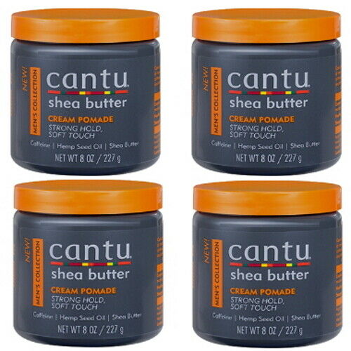 Cantu Shea Butter Pomade Men Collection Haar Styling Cream 227g 4er Pack