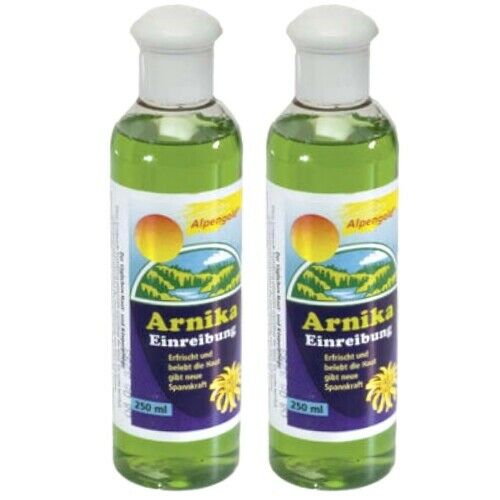 ARNIKA EINREIBUNG  Alpengold entspannt, pflegt, erfrischt 250 ml 2er Pack