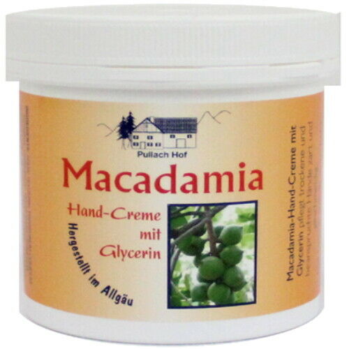 Macadamia Hand Cream for dry and stressed skin 250 ml