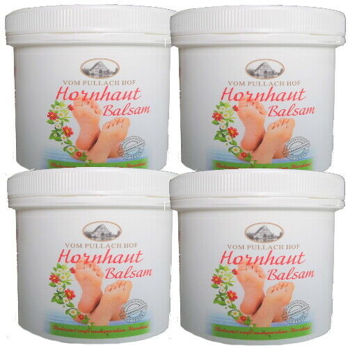 Hornhaut Balsam Urea Hornhautentfernung Pullach Hof Fußpflege Fuß creme 250ml 4x