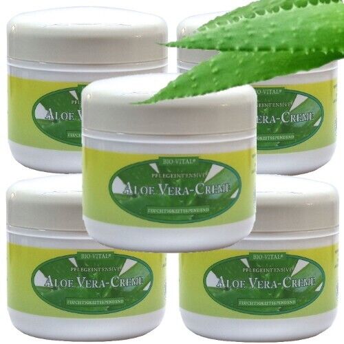 Bio-Vital Aloe Vera Cream Face & Body CREAM Face Cream Body Cream 250ml 5 Pack