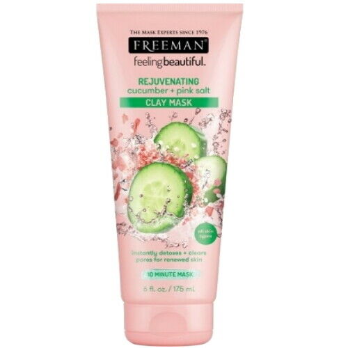 Freeman Verjüngung Clay Mask Gurke-Salz Maske Reinigend Große Tube 175ml