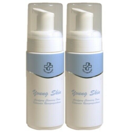 NATURGEIST Hagina Young Skin Clarifying Cleansing Foam for Impure Youth Skin 2 Pack