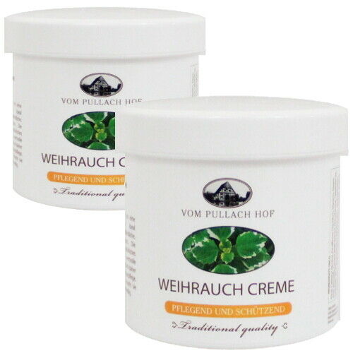 Frankincense Cream Body Cream with natural frankincense oil from Pullach Hof 250ml 2x