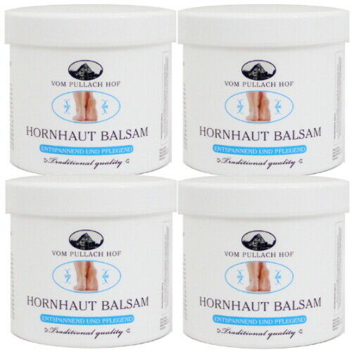 Hornhaut Balsam Urea Hornhautentfernung Pullach Hof Fußpflege Fußcreme 250ml 4er
