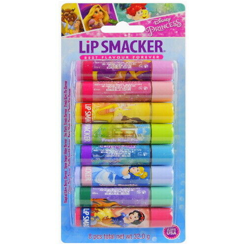 Lip Smacker Disney Princess 8x Lip Care Stick Lip Balm SET (e26)