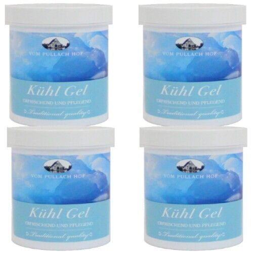 KÜHLGEL Eis Gel Eisgel Sportgel Kühlend Muskel Balsam Intensive Massage 150ml 4x