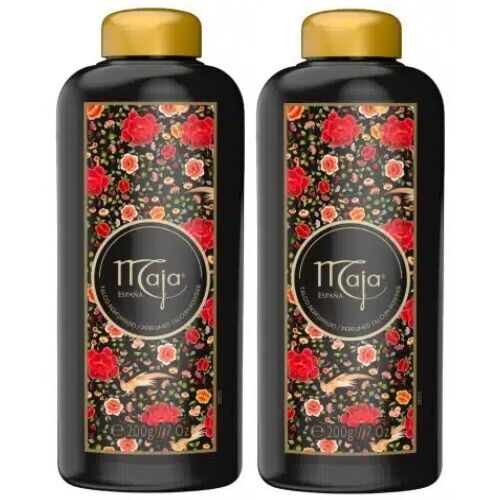 Maja Myrurgia Talcum Powder Körperpuder Talk Puder 200g 2er Pack