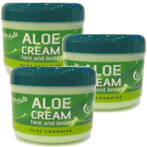 aloe hand cream tabaibaloe Tabaibaloe Canary ALOE VERA face & body CREAM face cream body crea –  Cosmelux.de