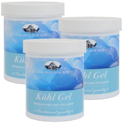 KÜHLGEL Eis Gel Eisgel Sportgel Kühlend Muskel Balsam Intensive Massage 150ml 3x
