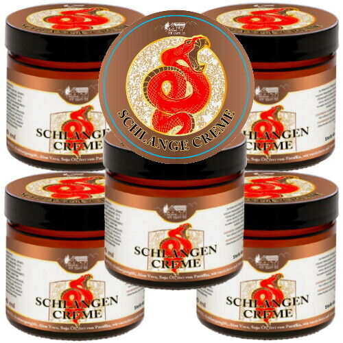 Schlangengift Schlangencreme Extra Feuchtigkeit Hautpflege Salbe 100ml 5x