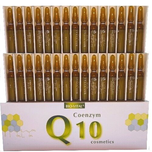 BIO-VITAL Coenzyme Q10 Ampoules for Neck, Face Decollete Anti-Aging 30x 2ml