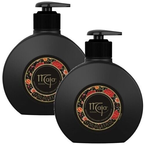 Pack of 2 Maja Myrurgia Parfum Cream Soap Liquid 250ml