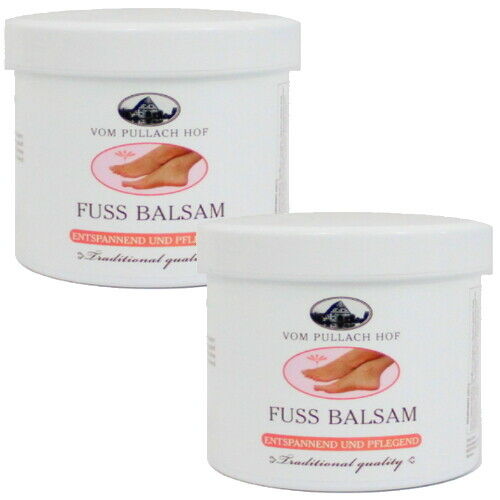 Fußpflege Balsam Fusscreme Entspannend und Pflegend Pullach Hof 250ml 2er Pack