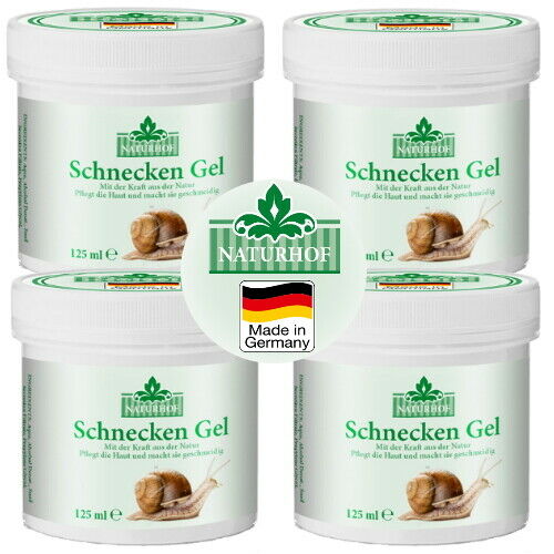 Schnecken Gel Balsam aufbauendes Haufpflege Naturhof 125ml 4er Pack