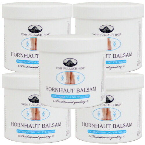 Callus Balm Urea Callus Removal Pullach Hof Foot Care Foot Cream 250ml 5 Pack