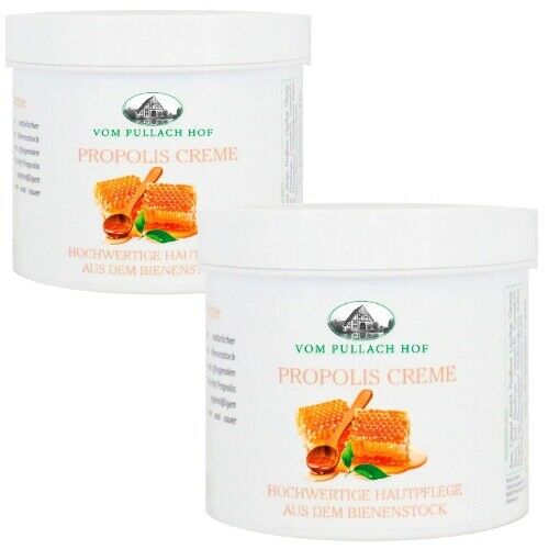 Propolis Creme Pullach Hof Hochwertige Hautpflege aus dem Bienenstock 250ml 2er