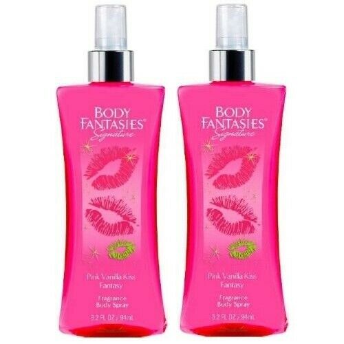 Body Fantasies Pink Vanilla Kiss Parfum Body Spray 94 ml 2er Pack