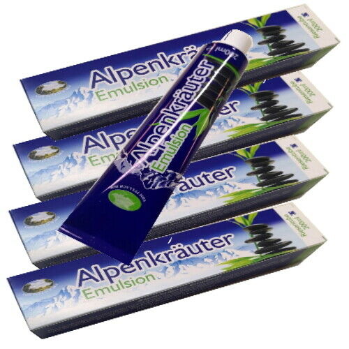 Alpine Herbs Emulsion Cream Homeopathy Original Pullach Hof Ointment 200ml 5 Pack