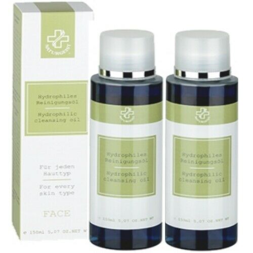 NATURGEIST Hagina Face Hydrophilic Cleansing Oil gently cleanses deep into the pores 2er