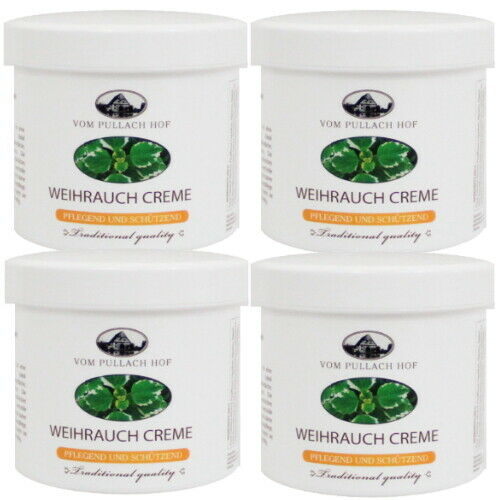 Frankincense Cream Body Cream with natural frankincense oil from Pullach Hof 250ml 4x