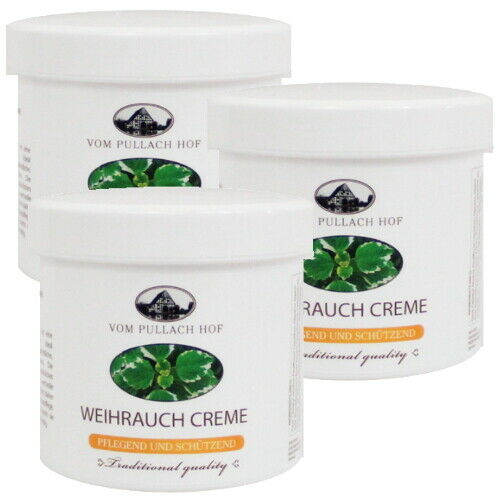 Frankincense Cream Body Cream with natural frankincense oil from Pullach Hof 250ml 3x