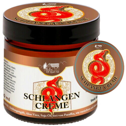 Schlangengift Schlangencreme Extra Feuchtigkeit Hautpflege Salbe 100ml