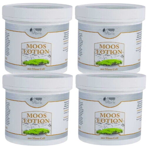 MOOS LOTION 250ml Tages- & Nachtcreme Mooscreme Hautcreme Hautpflege Salbe 4er P