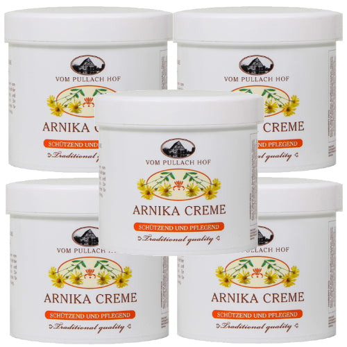 ARNIKA Creme Haut und Körperpflege Schützend Pflegende Hautpflege 250ml 5er Pack