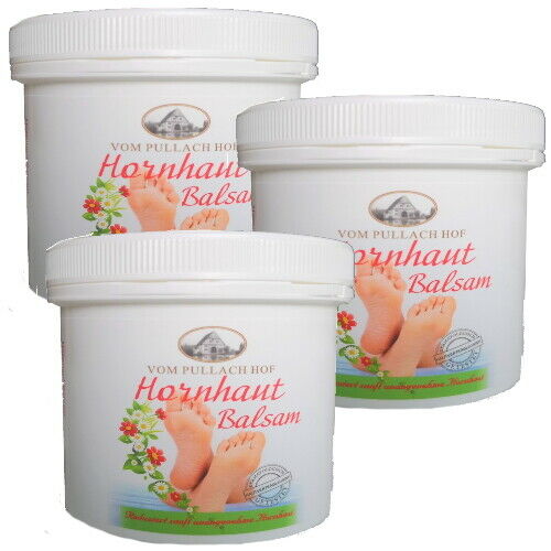 Callus Balm Urea Callus Removal Pullach Hof Foot Care Foot Cream 250ml 3x