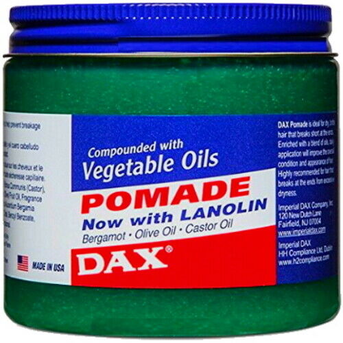 DAX Haar Pomade mit Oliven und Black Castor Öl Original aus USA 397g