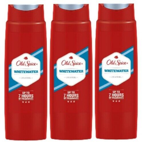 Old Spice Whitewater Shower Gel / Dusch-Gel 250ml 3er Pack