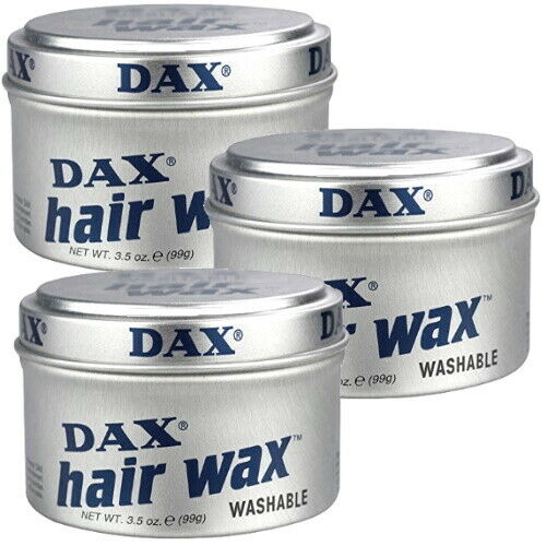 Dax Styling Washable Hair Wax Pomade Haarwachs Waschbar 99g 3er Pack