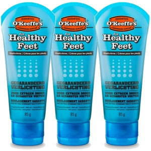 O'Keeffe's Healthy Feet - Fußcreme extrem trockene, rissige spröde Füße TUBE 3x