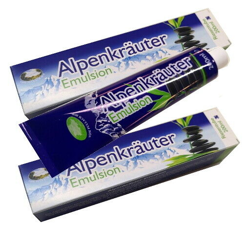 Alpenkräuter Emulsion Creme Homöopathie Original Pullach Hof Salbe 200ml 2er Pac