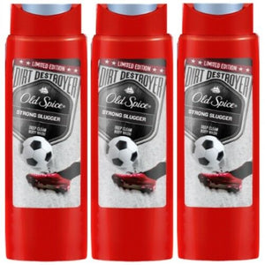 Old Spice STRONG SLUGGER Shower Gel / Duschgel 250ml 3er Pack