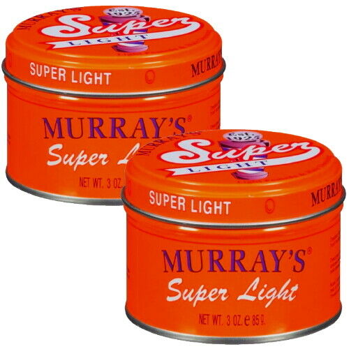 Murray´s Super Light Haar Styling Hair Dressing Pomade Haarwachs Haarwax 85g 2x