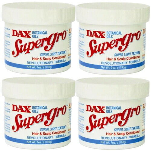 DAX SuperGro Hair and Scalp Conditioners Haarkur Haar Pflege Conditioner 198g 4x