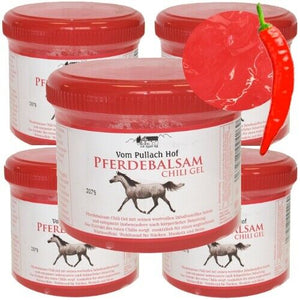 Pferdebalsam Chili Gel Pferdegel Pferdesalbe Wärmend Vom Pullach Hof 500ml 5er P