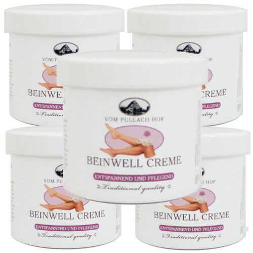 Beinwell Creme Intensive Belebende Hautpflege Entspannend Balsam 250ml 5x Pack