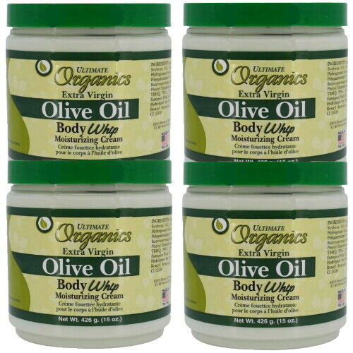 Ultimate Originals Oliven Öl Extra Body Whip Feuchtigkeits Köpercreme  426g 4x