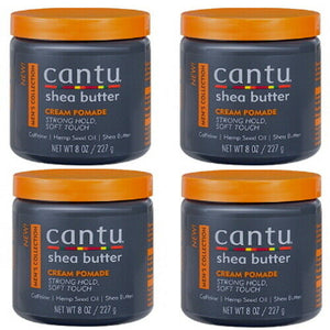 Cantu Shea Butter Pomade Men Collection Haar Styling Cream 227g 4er Pack
