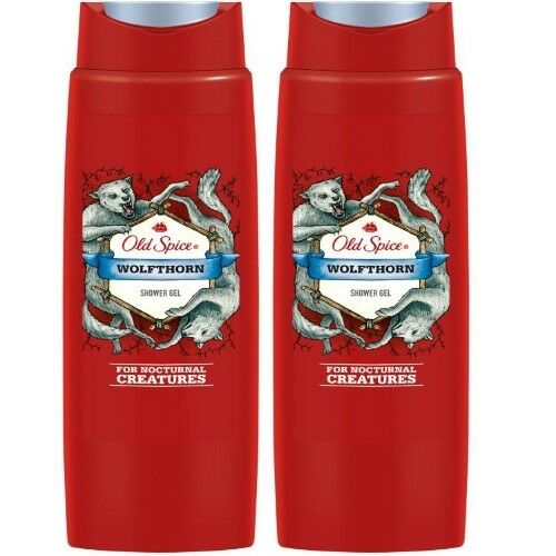Old Spice WOLFTHORN Shower Gel / Duschgel 250ml 2er Pack