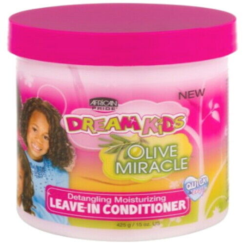 African Pride Dream Kids Olive Miracle Detangling Leave in Conditioner 425g