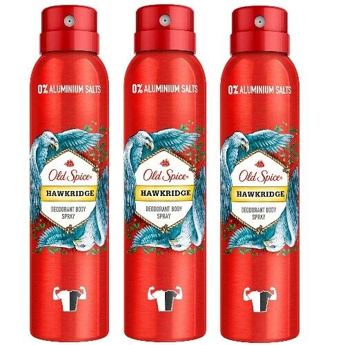 Old Spice HAWKRIDGE Deodorant Bodyspray 150ml 3er Pack