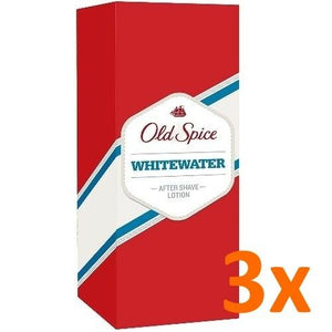 Old Spice Whitewater After Shave Lotion 100ml 3er Pack