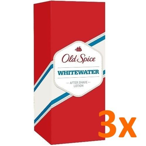 Old Spice Whitewater After Shave Lotion 100ml 3er Pack