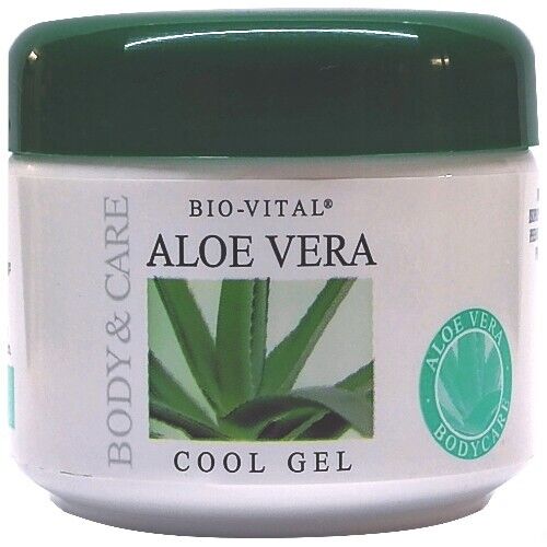 Bio-Vital Aloe Vera COOL Gel spendet Feuchtigkeit Beruhigt Hautpflege 125ml